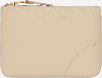 Comme Des Gar&ccedil;ons Classic Line Zip Pouch Off White