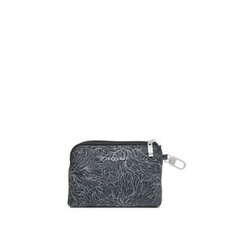 Baggallini On the Go Daily RFID Zip Pouch in Midnight Blossom at Nordstrom