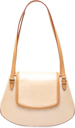 Louis Vuitton Pre-owned Womens Monogram Vernis Biscayne Bay Gm - Ivory Leather - One Size