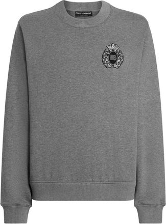 Dolce & Gabbana Hombre, Sudaderas, Gris, Talla: L