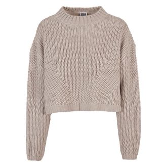 Urban Classics Dames/Dames oversized Sweatshirt met Brede Mouwen (Warm Grijs)