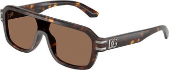 Dolce & Gabbana Stijlvolle zonnebril - Heren - Zonnebrillen - Bruin - ONE Size - Accessoires