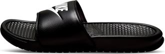 Nike Mens Benassi JDI Slides in Black | 343880-090