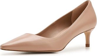 L.k. Bennett New Ava Pointed Kitten Heel Court High Heels Trench : EU 42 (US Womens 12) M, Leather