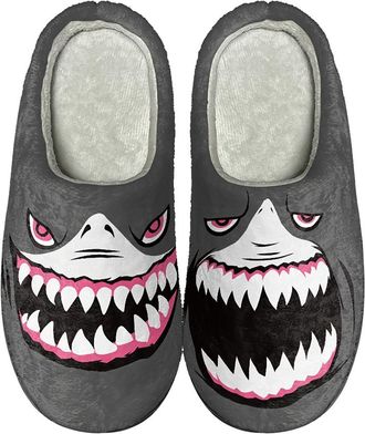 Generic [Warm Upgrade] Womens Warm Slippers Soft and Comfortable Warm Your Feet in Winter Womens Booties Slippers Outdoor (Black, 5.5)