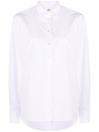 Toteme Blouse van biologisch katoen - Wit
