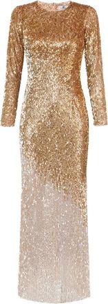 Elisabetta Franchi Red Carpet Jurk - Dames - Avondkleed - Geel - L - Tule - Kleedjes
