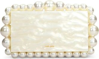 Cult Gaia Eos Clutch - Dames - Clutches - Beige - ONE Size - Tassen