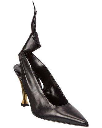 Givenchy Beauw Leather Slingback Pump