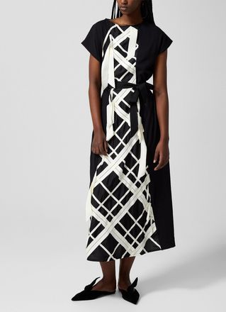 Lanvin Womens Contrasting ribbons dress