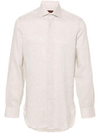 Barba Camicia a maniche lunghe - Toni neutri