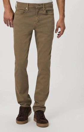 Paige Transcend Federal Slim Straight Jean In Vintage Desert Taupe