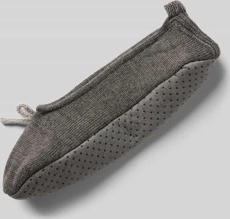 s.Oliver Red Label Hausschuhe mit Woll-Anteil in Anthrazit, Größe 37/38