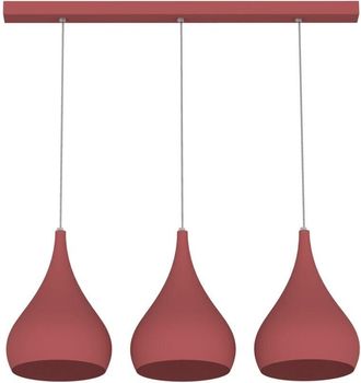 Lumicom Calice L&aacute;mpara De Techo Lineal X3 Monocolor Mate