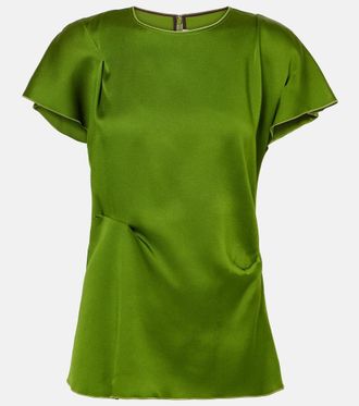 Victoria Beckham Satin top