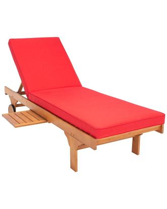 Safavieh Newport Lounge Chaise With Side Table