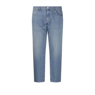 Amish Slim-fit Jeans, male, Blue, Size: W31 Denim Jeans