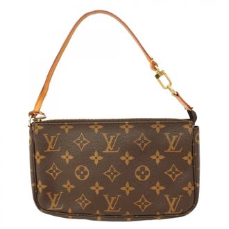 Louis Vuitton Brown Pouch (Pre-Owned)