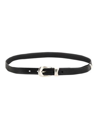 Our Legacy Leather Belt - Black