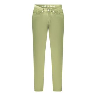 North Sails Slim-fit Trousers, male, Green, Size: W32 Stretch Dobby 5-Pocket Pants