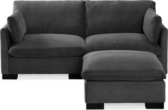 Best Choice Products 82in Modular Sectional Pillowtop Sofa w/ Ottoman & Storage