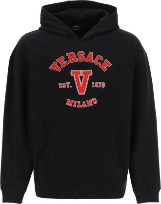 Versace Versace Varsity Hooded Sweatshirt