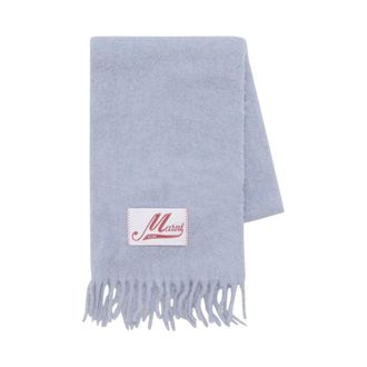 Marni Bufanda de Alpaca - Accessories - unisex - Azul - ONE SIZE