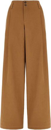 Chloé Mujer, Pantalones, Marrón, Talla: S