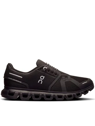 On Black Cloud 6 Breathable Mesh Running Sneakers