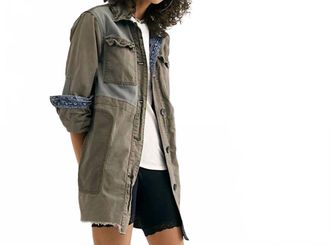 Free People Apollo Jacket In Army