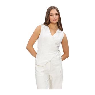 Notre-V Tops, Dames, Wit, S, Dames Blazers Nv-hennelien