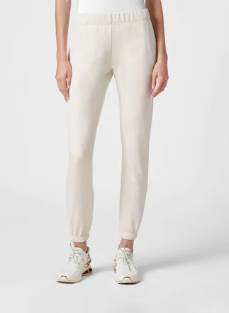 Plein Sport Pantaloni jogging slim fit in jersey con vita elasticizzata