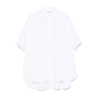 Max Mara Shirts, female, White, Size: 2XS Teano Knitwear Shirt