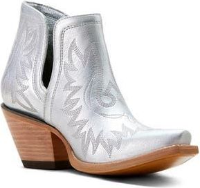 Ariat Dixon Bootie in Silver Shine at Nordstrom Rack, Size 7.5