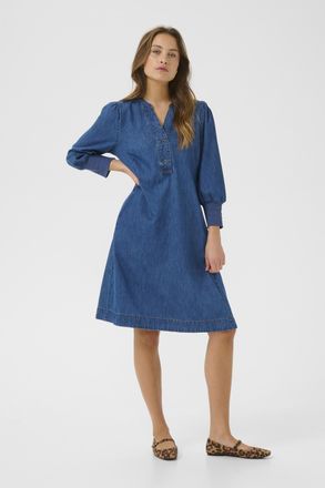 Culture Denim Jurk CUarpa Denim Jurk Classic fit