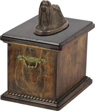 OEM Shih Tzu, Shi Tsu, Shi-tzu, Szi-cu, Szitzu - Urna Para Cenizas De Perro, Urna Con Estatuilla, Urna Elegante En Estilo Cl&aacute;sico De La Marca Art-dog