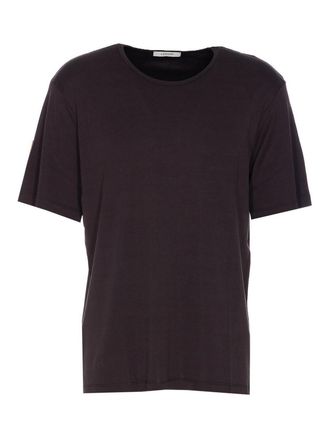 Christophe Lemaire Squid Ink Rib U Neck T-Shirt