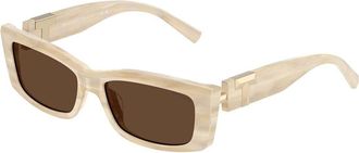 Tiffany & Co. TF4240U 84313G Womens Sunglasses Brown Size 54