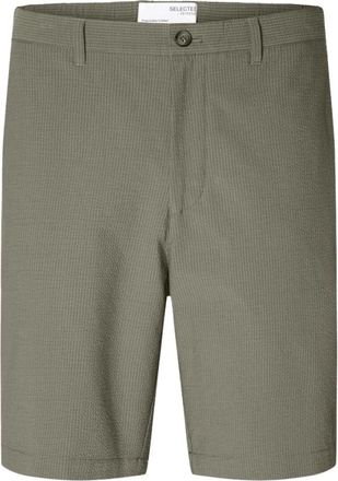 Selected Korte Broeken, Heren, Groen, S, Casual Shorts