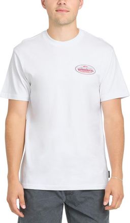 Quiksilver Firecracker MT0 Graphic T-Shirt in White at Nordstrom, Size Xx-Large