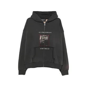 Enfants Riches Deprimes Graphic-print Distressed Hoodie
