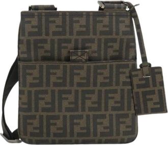 Fendi Pre-owned Vintage Schoudertas - Dames - Vintage Schoudertas - Bruin - ONE Size - Vintage