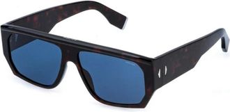 Police Splr 81 0722 Zonnebril - Heren - Zonnebrillen - Bruin - 59 MM - Nylon - Accessoires