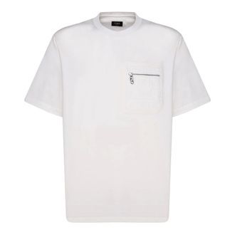 Fendi T-shirt - male - Fendi - T-Shirts - White - S - Tops