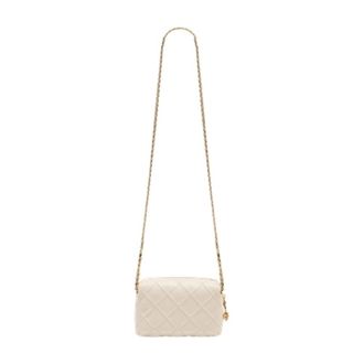 Tory Burch Tory Burch, Cross Body Bags, female, Beige, Size: ONE SIZE Fleming Soft Crossbody