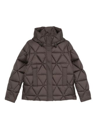 K-Way Brown Quilted Jacket