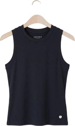 Bj&ouml;rn Borg Ace Pocket Ribbed Tank Top - Dames - Tops zonder mouwen - Blauw - XL - Tops