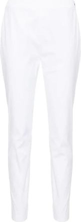 Fabiana Filippi Slim-fit broek - Dames - Slim Fit Broeken - Wit - XS - Katoen - Broeken