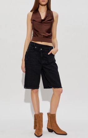 AllSaints Top Zoey, Womens, Brown