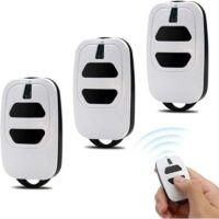 OEM Juego De 3 Mandos A Distancia Para Puertas, Mando Universal Para Puertas De Garaje, 433,92 Mhz, Compatible Con Dea Gt2 Gt4 Mio Tr2 Tr4 R2n - Crezuo